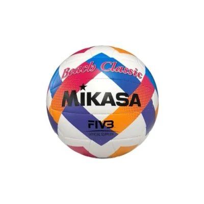 Immagine di MIKASA Volleyball Beach Classic BV543C VXA O Palla, Adulti Unisex, Multicolore (Multicolore), 5