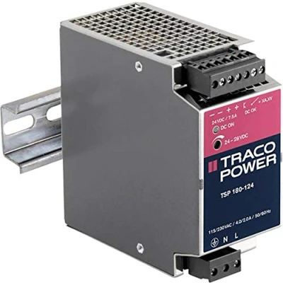 Immagine di TracoPower TSP 180 124 EX Alimentatore per guida DIN 7500 mA W Num. uscite:1 x Contenuto 1 pz.