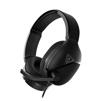 Immagine di Turtle Beach Recon™ 200 Gen 2 Gaming Cuffie Over Ear via cavo Stereo Nero Eliminazione del rumore regolazione volume, Muto, pieghevole