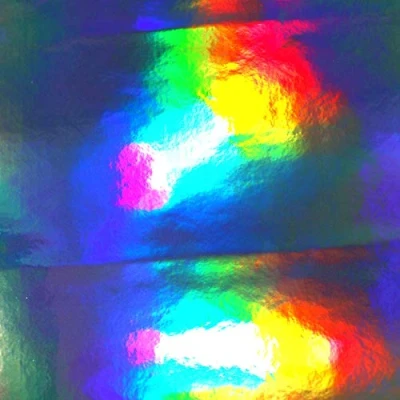 Immagine di fogli DIN A4, autoadesivi, per artisti, plotter, ologramma, glitter, fai da te (set 10 A4)