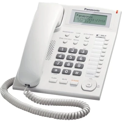 Immagine di PANASONIC TELEFONO FISSO KX TS880EXW