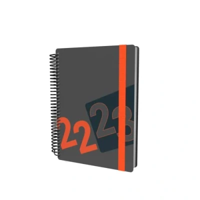 Immagine di Collins Delta agenda 2022 2023 settimanale, formato A6, arancione (FP63M.44 2223), per studenti con diario, appunti e orari