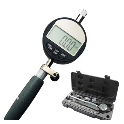 Immagine di FUNTLY Alesametro a quadrante Digitale 0.001mm 18 35mm 35 50mm 50 160mm/0.01mm Dial Bore Gauge Anello Centrale Indicator Micrometro Calibri Strumenti di Misura (Color : 0.01mm)