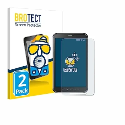 Immagine di brotect Pellicola Protettiva Opaca per Samsung Galaxy Tab Active SM T365 Anti Riflesso (2 Pezzi)