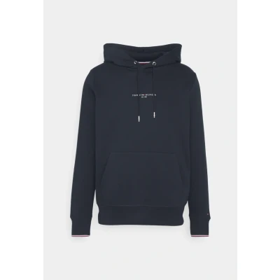 Immagine di Tommy Hilfiger Uomo Felpa con Cappuccio, Blu (Desert Sky), M