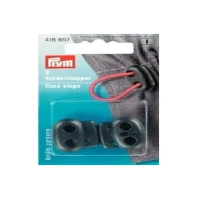Immagine di Prym Cord Stopper, Black, Oval, Schwarz, 2 Stück