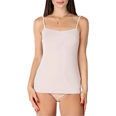 Immagine di Bellivalini Donna Maglia Intima in Viscosa BLV50 218 (Rosa Cipria, 4XL)
