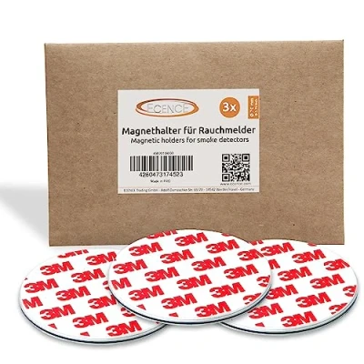 Immagine di ECENCE 3x Supporto Magnetico per Rilevatore di Fumo Attacco para