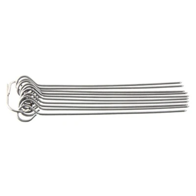 Immagine di Fackelmann Spilloni per Involtini in Acciaio Inox, 10 Pezzi, Argento, cm