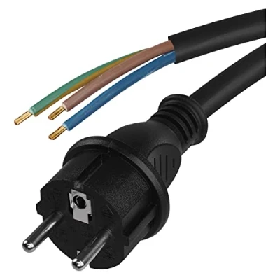 Immagine di Emos cavo Flexo GU MMI 3 x 1 mm, 5 m, colore nero, SY 139GR 11