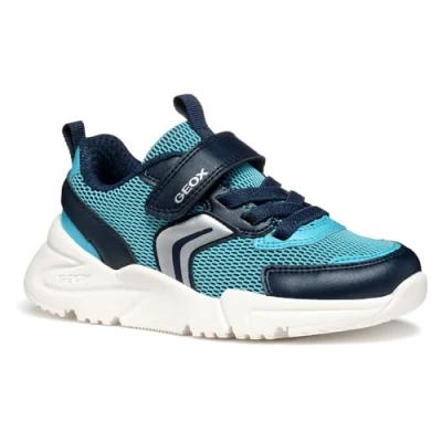 Immagine di Geox J Loftus Boy B, Scarpe da Ginnastica, Sky/Navy, 32 EU