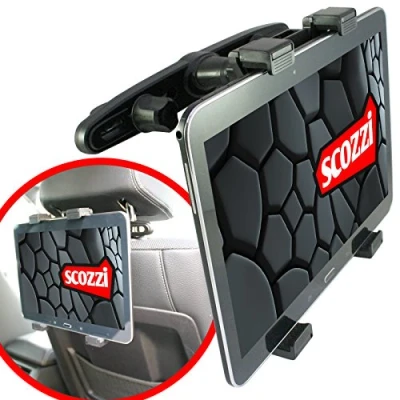 Immagine di scozzi Porta Tablet Auto Posteriore Poggiatesta Supporte (Universale 7 11) pe compatibile con iPad,Lenovo,Samsung Galaxy Tab S9 S8 S7 S6 S5e A7 A E P12 P11 Yoga 13 11 M10 M8 FE Lite Air Mini Plus Pro