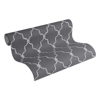 Immagine di Michalsky Living Dream Again 365023 36502 3 Carta da parati in tessuto non tessuto, design classico, 10,05 x 0,53 m, colore: Nero/Grigio