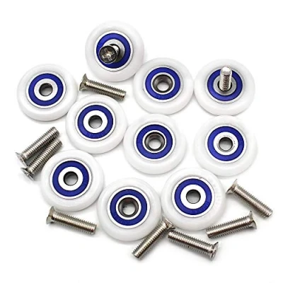 Immagine di PEAK EU 10 Pcs Guide di Scorrimento per Porte Della Doccia 26 mm