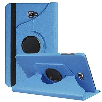 Immagine di DETUOSI 360 Leder Cover per Galaxy Tab A6 10.1 2016 con Stand Funzione SM T580/T585
