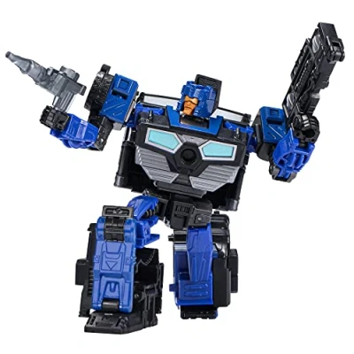 Immagine di Transformers, Generations Legacy Deluxe, Action Figure da 14 cm di Crankcase, dagli 8 Anni in su, Multi, F3037