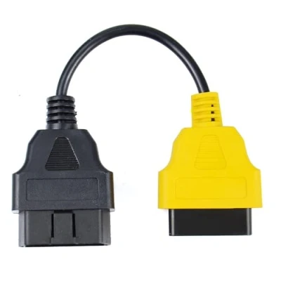 Immagine di Multi Scan OBD2 ECU Yellow a3 Adattatore Diagnostic Cable Fit for FIAT ECUScan