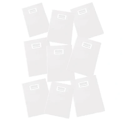 Immagine di Pigna, Coprimaxi Colorato Glossy in PVC, proteggi quaderno laccato lucido, copriquaderni, Formato A4, 230 Micron, con alette e tasca Salva Angoli, Colore Bianco, 25 pezzi