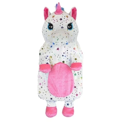 Immagine di A2Z Acqua Calda Bottiglia 750ML 3D Animale Plush Vello Hot Bottle AZ8230 Unicorn