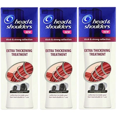 Immagine di 3 x testa e spalle anticaduta capelli rinforzanti resistenza dei tonico 125 ml