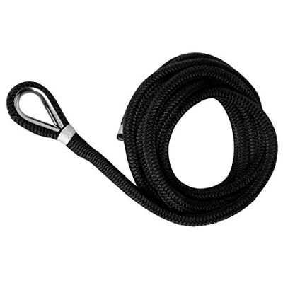 Immagine di OSCULATI Cima ormeggio impiombata 20 mm x 12 m Nera