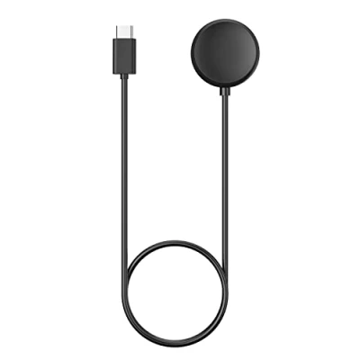 Immagine di MoKo Caricatore Compatibile con Google Pixel Watch Smartwatch, Caricabatterie Magnetico Cavo di Ricarica USB C da 1 M, Nero