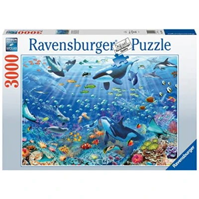 Immagine di Ravensburger Puzzle Variopinto mondo subacqueo, 3000 Pezzi, Puz...