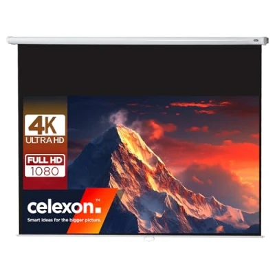 Immagine di Celexon Manual Economy, Schermo di proiezione, Bianco, 16:9, Area utile proiezione 180 x 102 cm