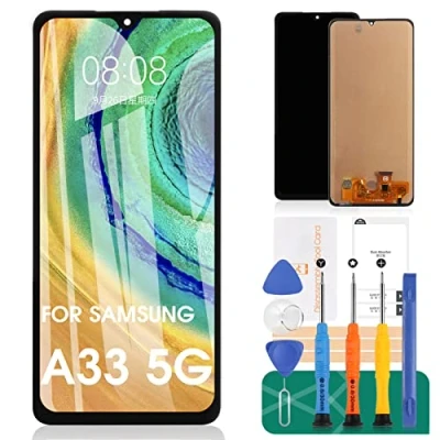 Immagine di INCELL Schermo di ricambio per Samsung Galaxy A33 5G LCD Display SM A336E A336B Digitizer Touch Screen Assembly Kit riparazione (senza impronte digitali)