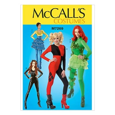 Immagine di McCall&#039;s Patterns Pattern 7269, Costumi da Donna, Taglie, Satin, D5 (12 14 16 18 20)