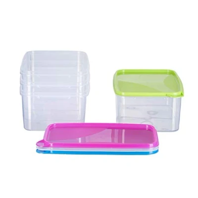Immagine di MiraHome Set di 4 contenitori rettangolari da 2,5 l, 23 x 15 9 cm