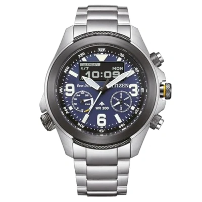 Immagine di CITIZEN Orologio Analogico Digitale al Quarzo da Uomo con Cinturino in Acciaio Inossidabile JV1006 51L