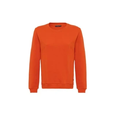 Immagine di Red Bridge Premium Basic Felpa da donna con scollo rotondo, Colore: arancione., L
