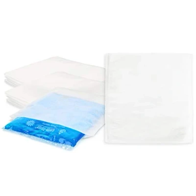 Immagine di com four® 50x Fodera monouso Non Tessuta per la Compressione di Gel Multipli Caldi e Freddi Cool Pack Copertura Protettiva Proteggere Pelle
