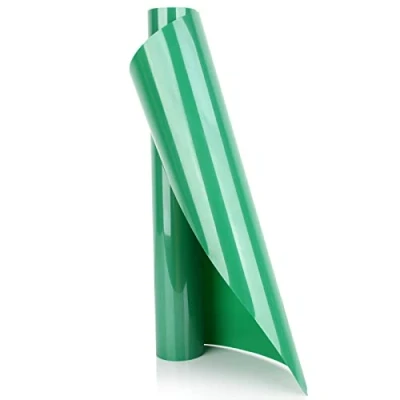 Immagine di YURROAD Vinile HTV Iron On 40&quot; x 12&quot; Verde di Trasferimento Calore per Magliette in Tessuto