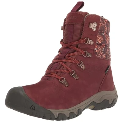 Immagine di KEEN Greta Boot Waterproof, Scarponi da Neve Donna, Bison/Java, 38.5 EU