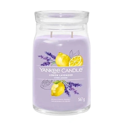 Immagine di Yankee Candle Large with 2 wicks Lemon Lavender 16 cm / ø 9