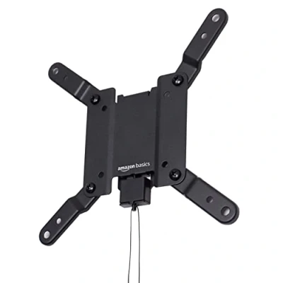 Immagine di Amazon Basics, Supporto a parete per TV piatte, si adatta Da 12 40 pollici e VESA 200 x 200, Nero, 30,4 cm 109,2