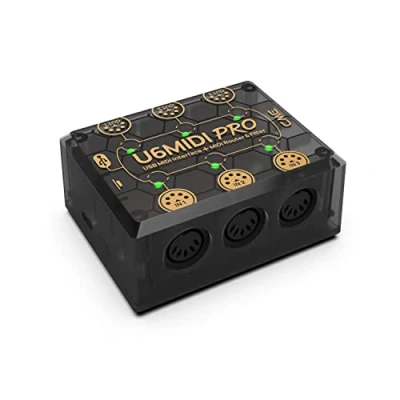 Immagine di CME U6MIDI Pro Interfaccia MIDI con Router e Filtro USB Plug and Play per computer 3 in Out Merge, Split, Thru