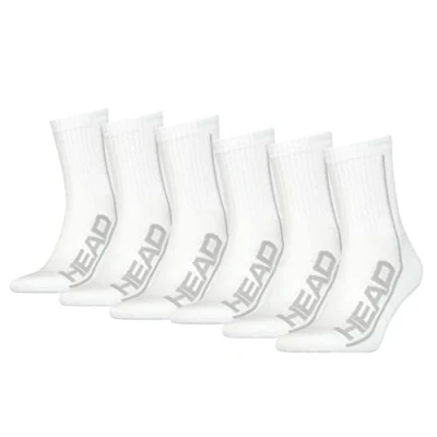 Immagine di Head Performance Short CREW 6 PACK Calze, Taglia: 35 38, Weiß