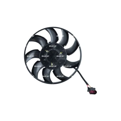 Immagine di NRF 470051 ventola Radiatore 400 senza telaio radiatore, Motore spazzole AUDI: A4 B8 Avant, A6 C7 Q5