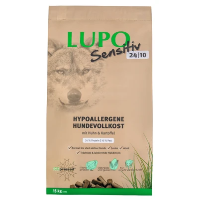 Immagine di Multipack risparmio! 2 x 15 kg Lupo Sensitiv 24/10
