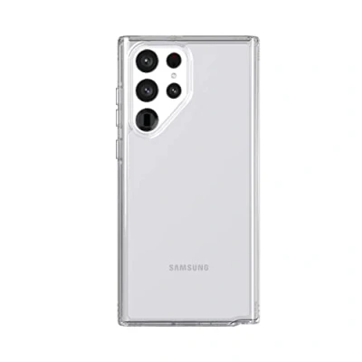 Immagine di tech21 Evo Clear per Samsung Galaxy S22 Ultra Custodia protettiva trasparente con protezione multi goccia da 3,7 m