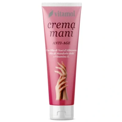 Immagine di Vitamol Crema Mani Anti Age per pelle secca e con rughe 100 ml.