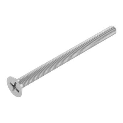 Immagine di SECCARO Viti a testa svasata M5 x 70 mm, in acciaio inox V2A VA A2, DIN 965, Phillips PZ, filettatura completa, 20 pezzi