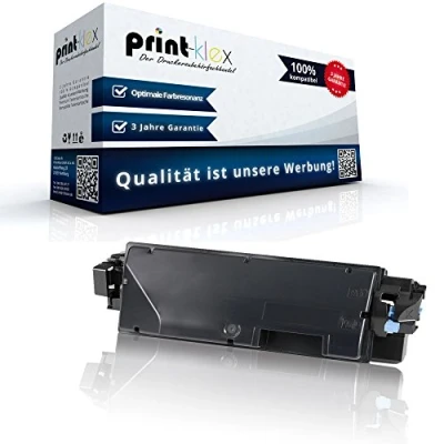Immagine di Print Klex Cartuccia toner compatibile per Kyocera ECOSYS M6030cdn M6530cdn P6130cdn 1T02NR0NL0 TK5140 TK 5140 5140K TK5140K nero serie Office