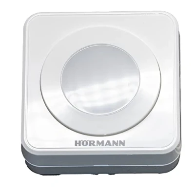 Immagine di Hörmann 4511646 pulsante / interno IT1b 1 coperto, grande illuminato, comoda apertura del cancello