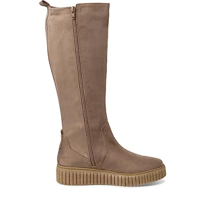 Immagine di Jana 8 25660 41, Stivali ad altezza ginocchio Donna, Marrone (Stone), 42 EU Larga