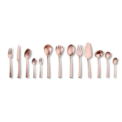 Immagine di ECHTWERK EW BS 6830B Avelino Bronze Edition, PVD Opaco, 68 Pezzi, per Fino a 12 Persone, portate, in Acciaio Inox 18/10, Set di Posate Alta qualità, con Cassetta, Inossidabile