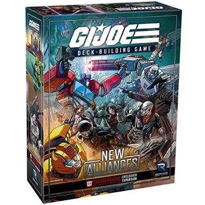 Immagine di Renegade Game Studios G.I. JOE Deck Building New Alliances: A Transformers Crossover Espansione del gioco di carte Età 14+ anni 1 4 giocatori Tempo gioco: 45 70 minuti